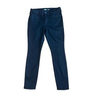 3/$27 Women's Old Navy Pop Icon Skinny Mid-Rise Jeans in Black, 6 Short